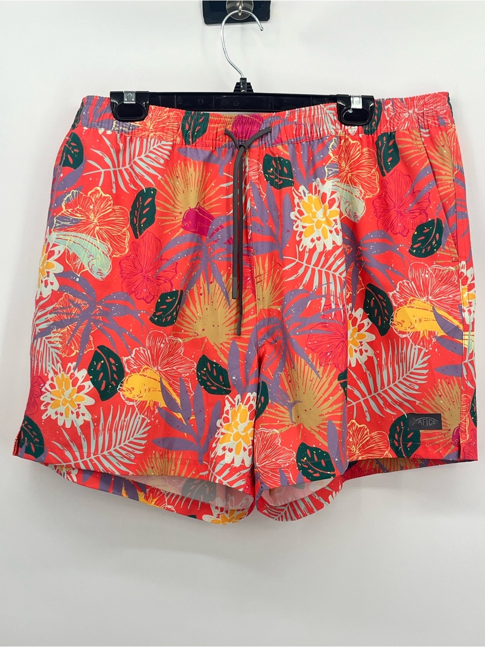 Aftco Men's Strike printed Swim Trunks. Size XL. 5.5 inseam. NWT